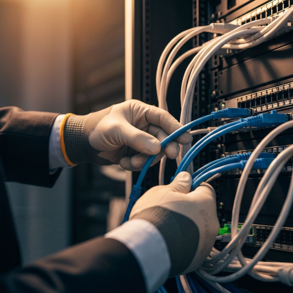 Instalacion de infraestructura de red